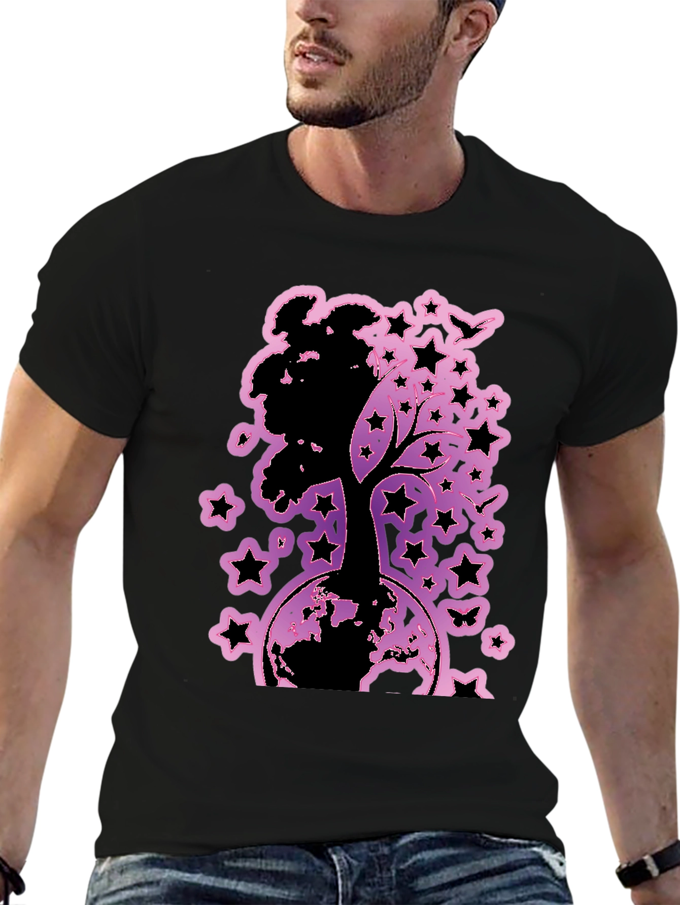 Tree & Stars Graphic Tee