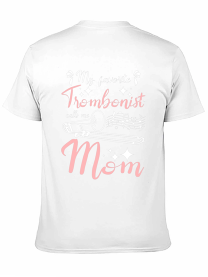Trombonist Mom Graphic T-Shirt