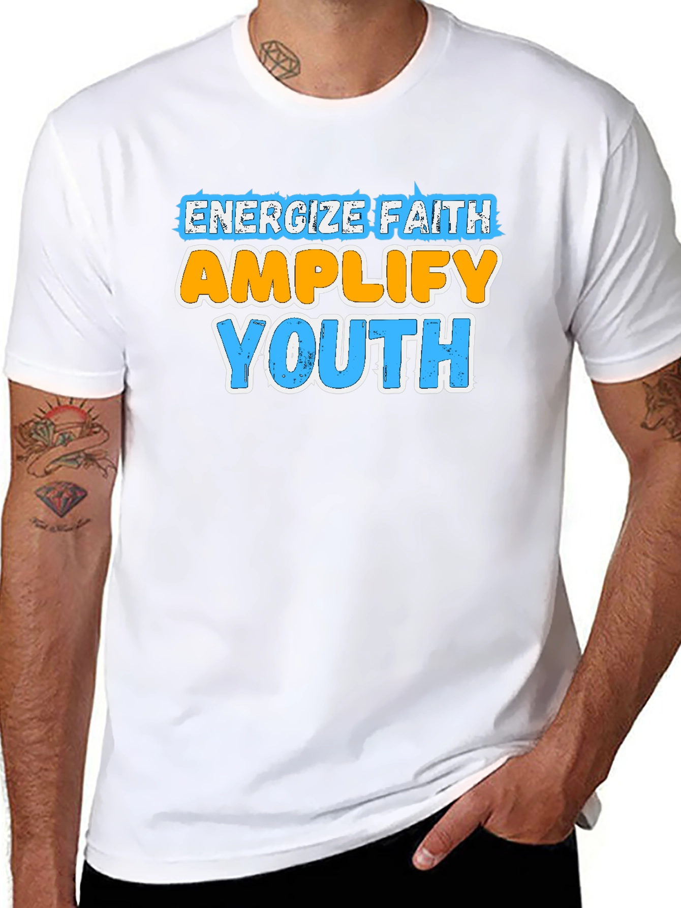 Energize Faith Amplify Youth Graphic Tee