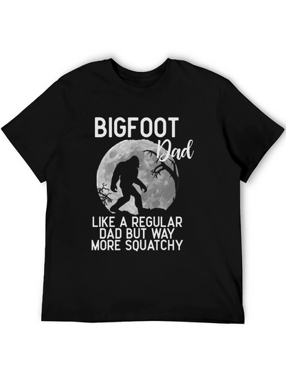 Bigfoot Dad T-Shirt - Squatchy Humor
