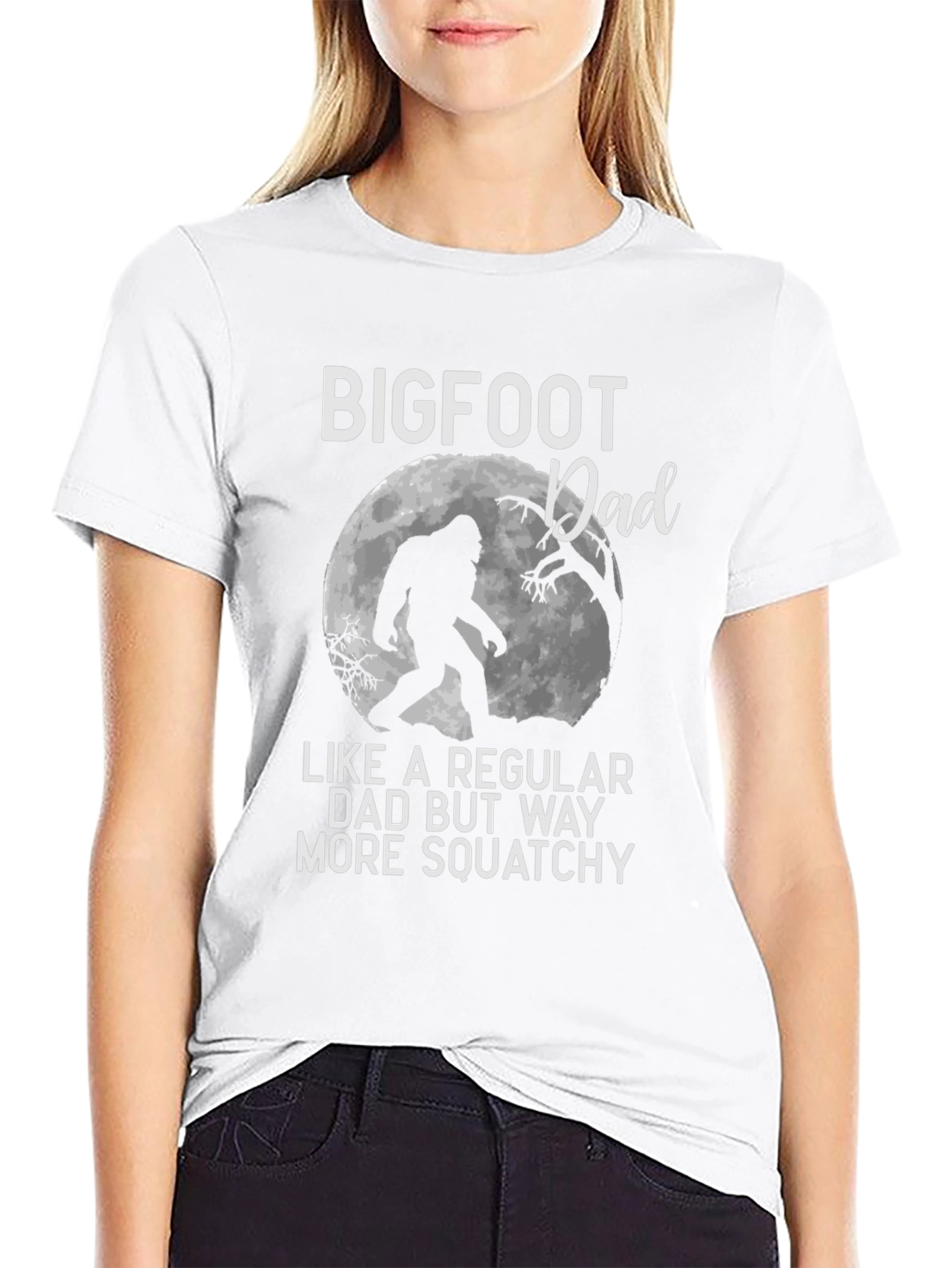 Bigfoot Dad T-Shirt - Squatchy Humor