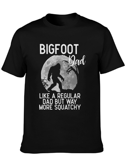 Bigfoot Dad T-Shirt - Squatchy Humor