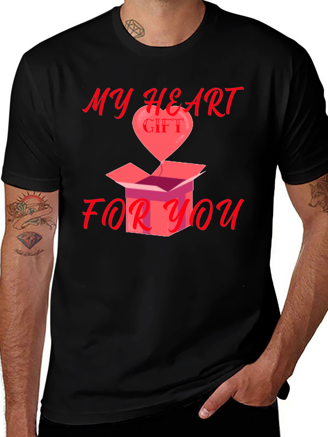 My Heart Gift For You Graphic Tee