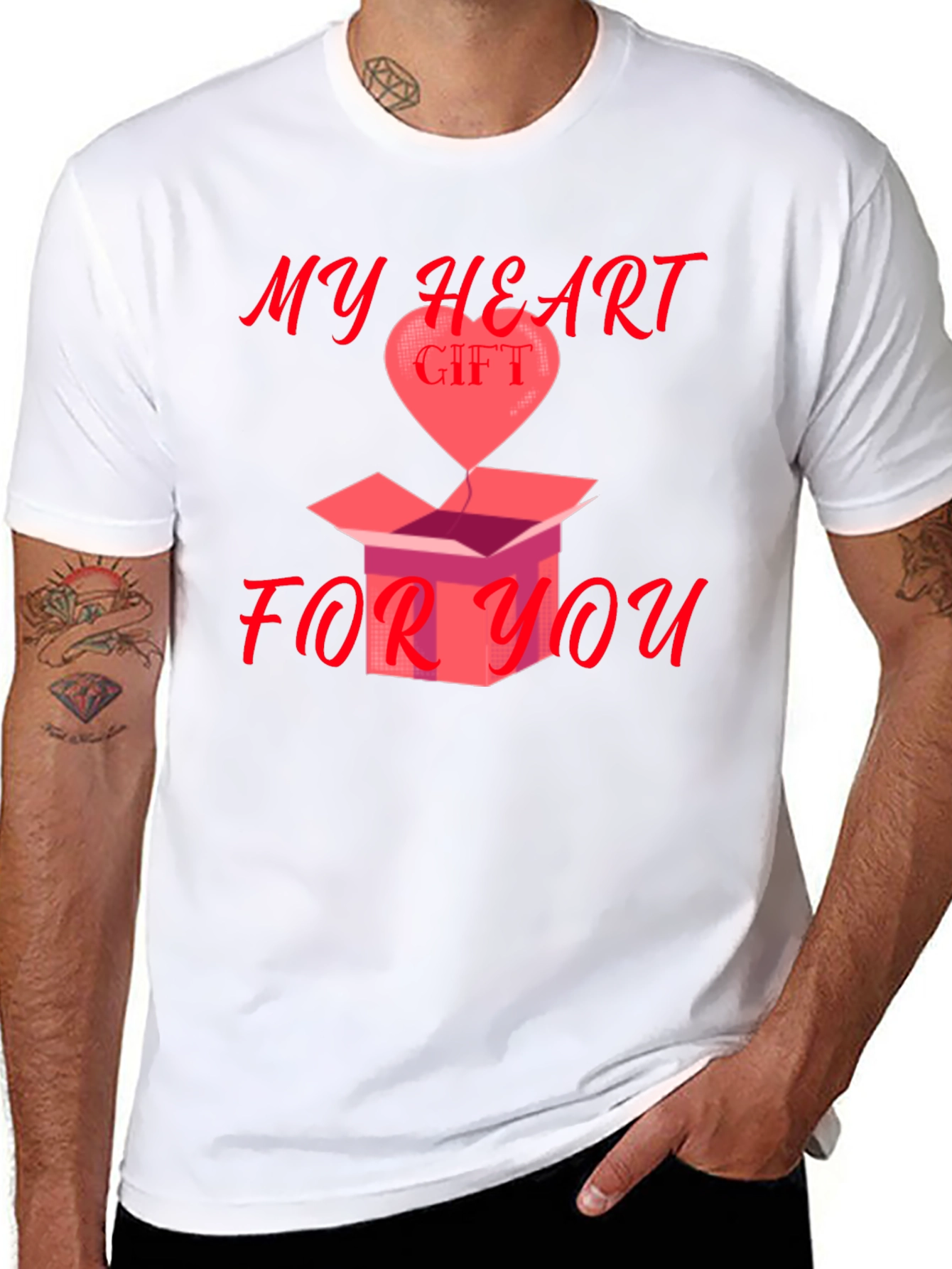 My Heart Gift For You Graphic Tee