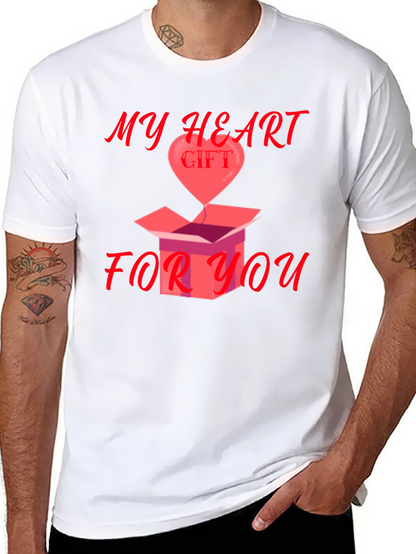 My Heart Gift For You Graphic Tee