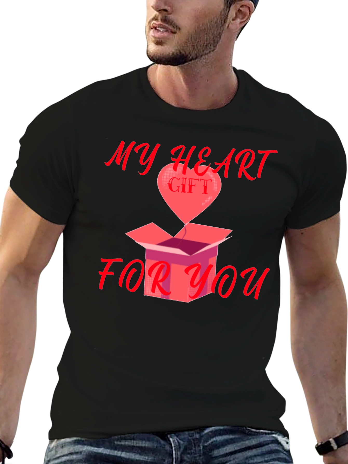 My Heart Gift For You Graphic Tee