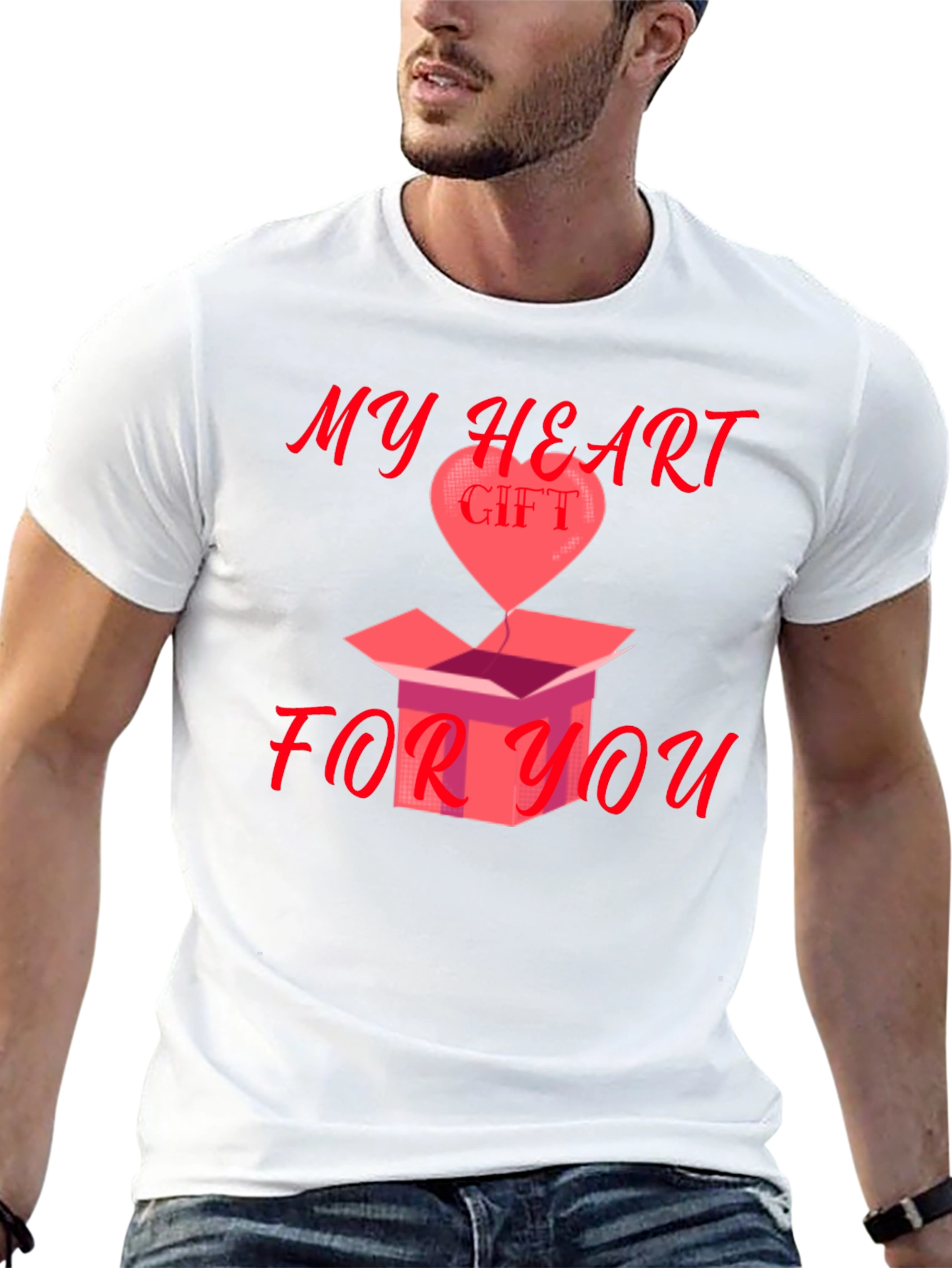 My Heart Gift For You Graphic Tee
