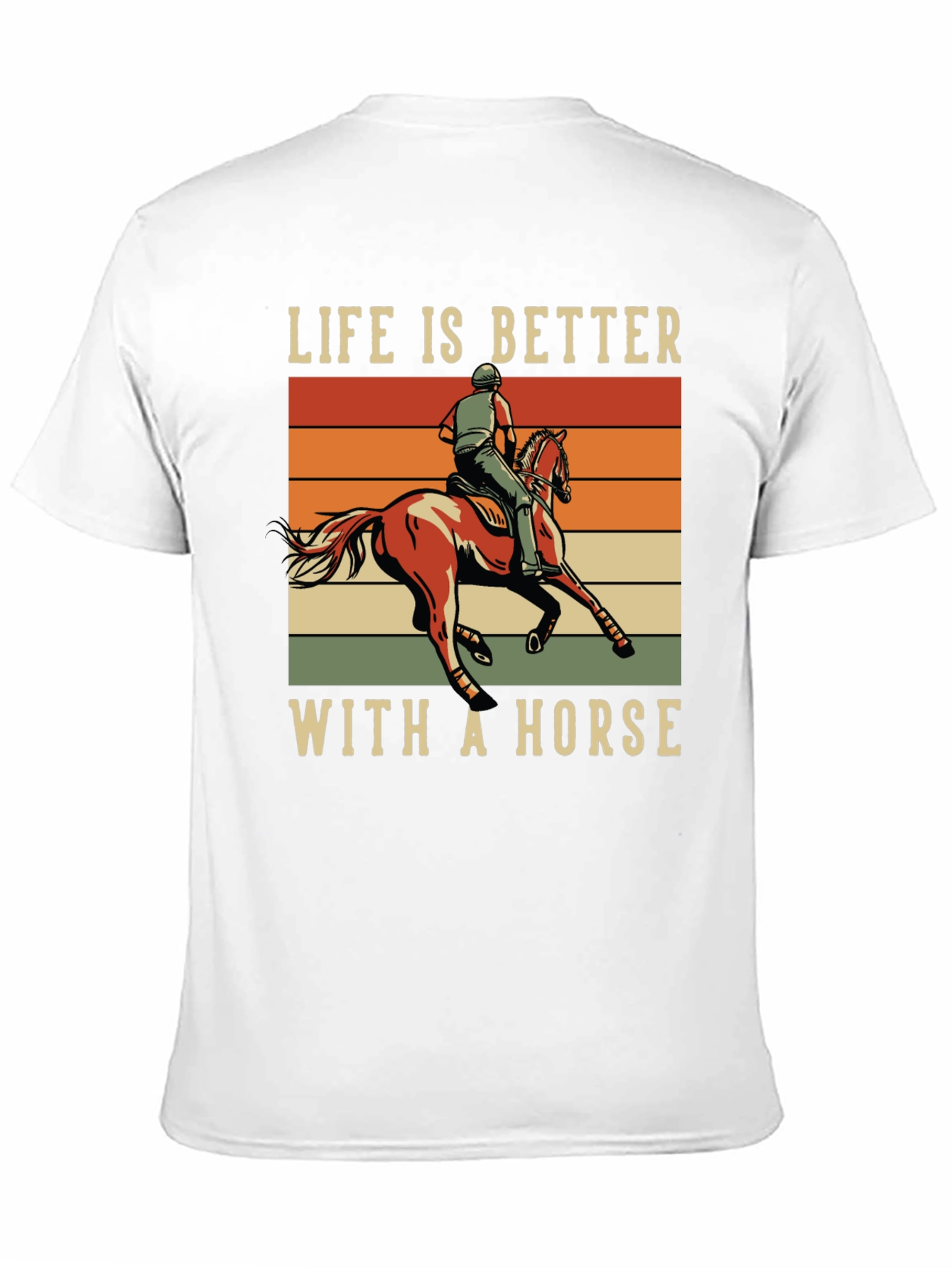 Life is Better With a Horse Graphic Tee