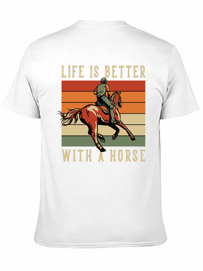 Life is Better With a Horse Graphic Tee