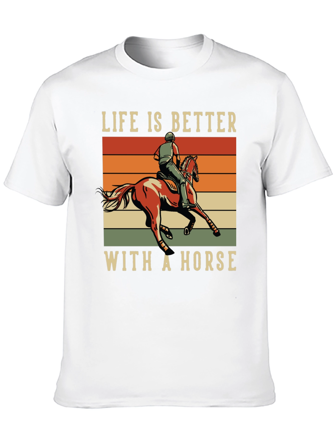 Life is Better With a Horse Graphic Tee