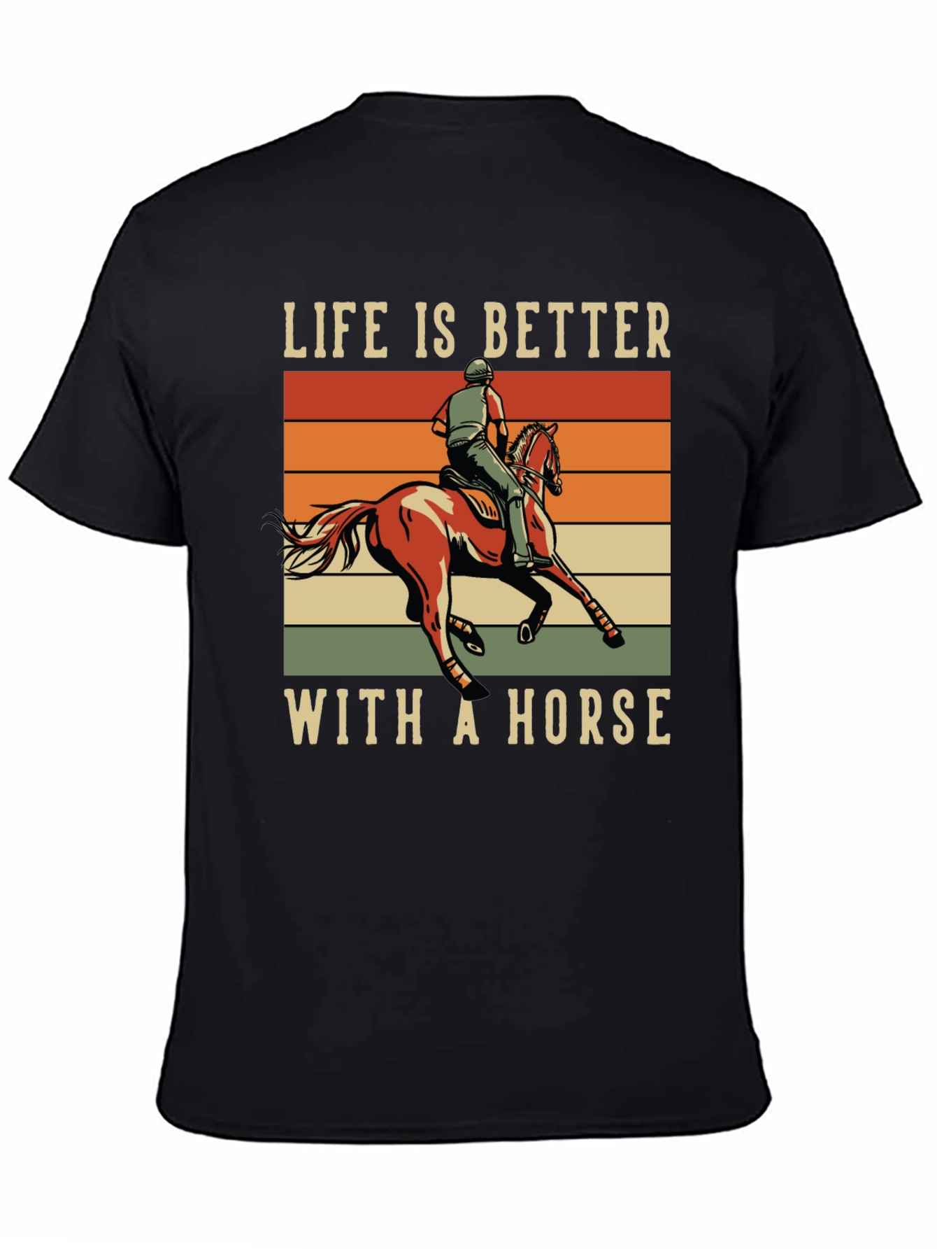 Life is Better With a Horse Graphic Tee