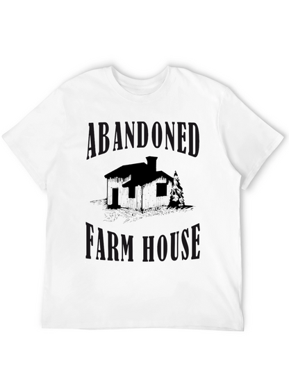 Abandoned Farmhouse Graphic Tee - Black
