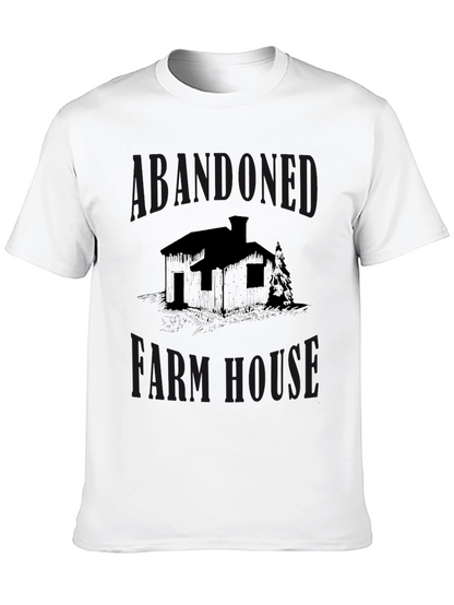 Abandoned Farmhouse Graphic Tee - Black