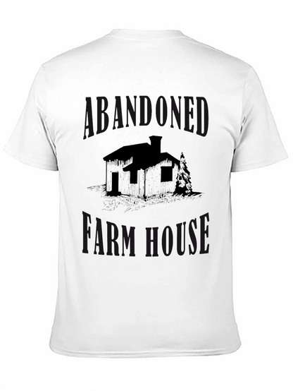 Abandoned Farmhouse Graphic Tee - Black