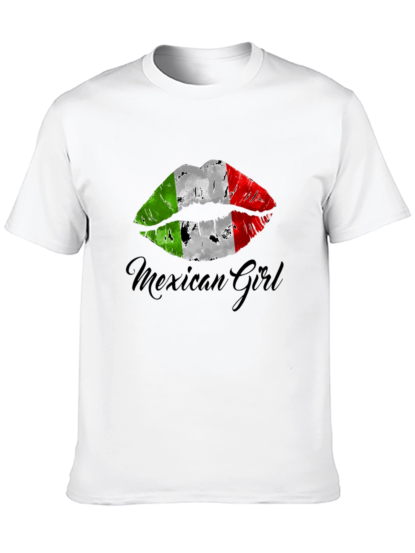Mexican Girl Lips T-Shirt - Stylish Graphic Tee