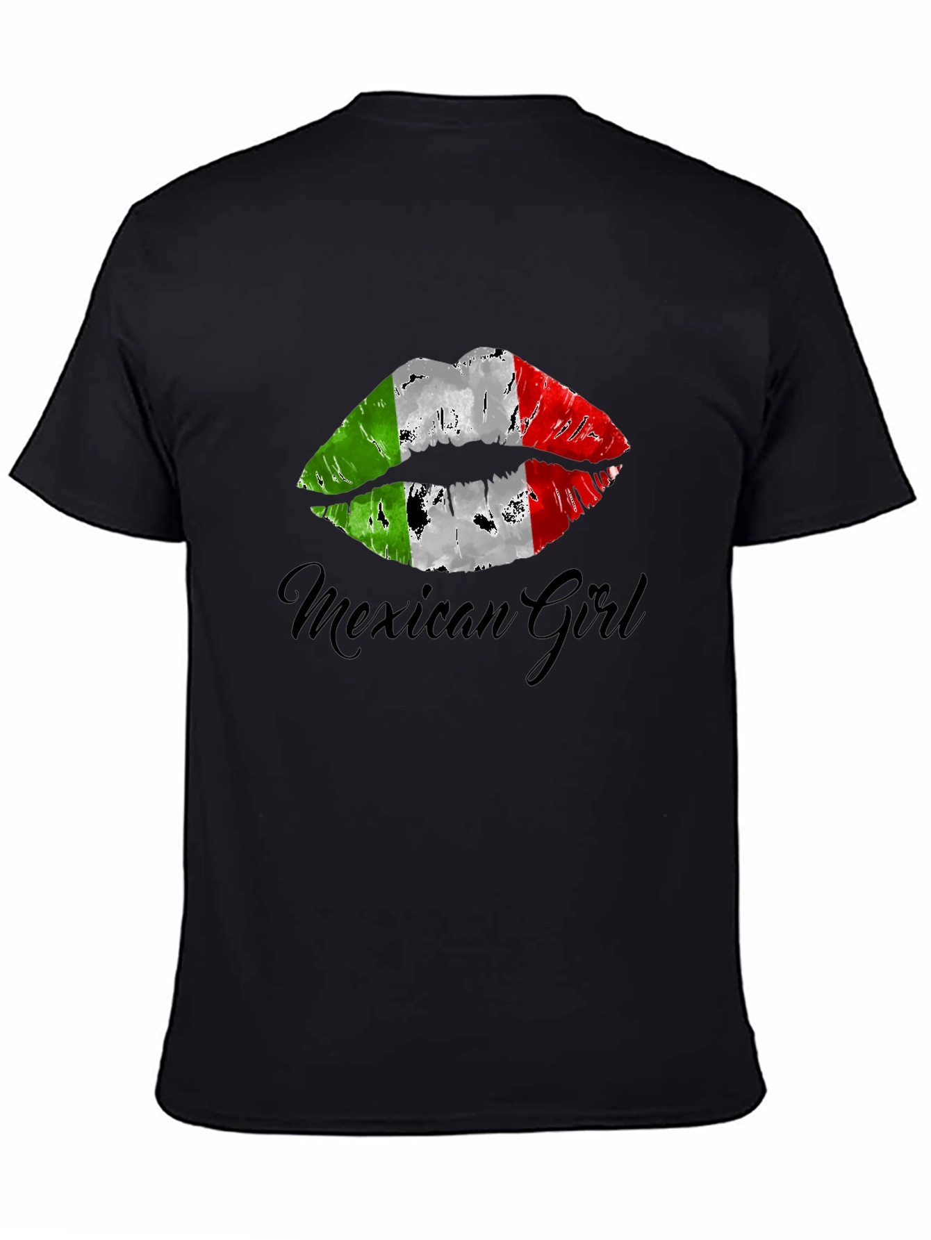 Mexican Girl Lips T-Shirt - Stylish Graphic Tee