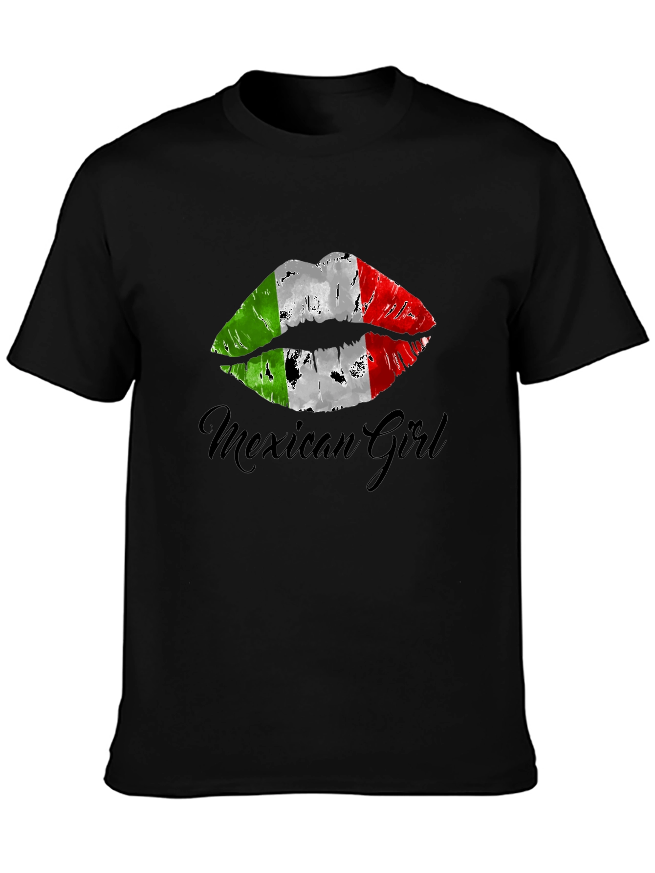 Mexican Girl Lips T-Shirt - Stylish Graphic Tee