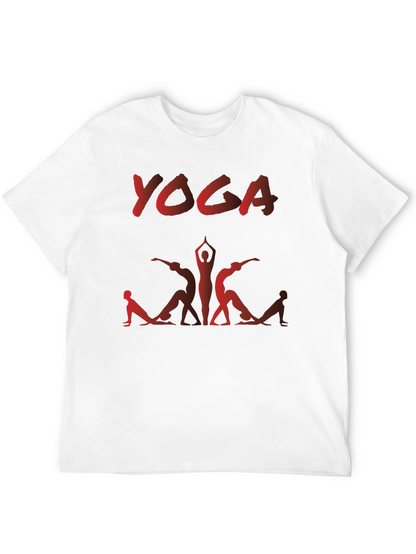 Yoga T-Shirt - Black Cotton Blend