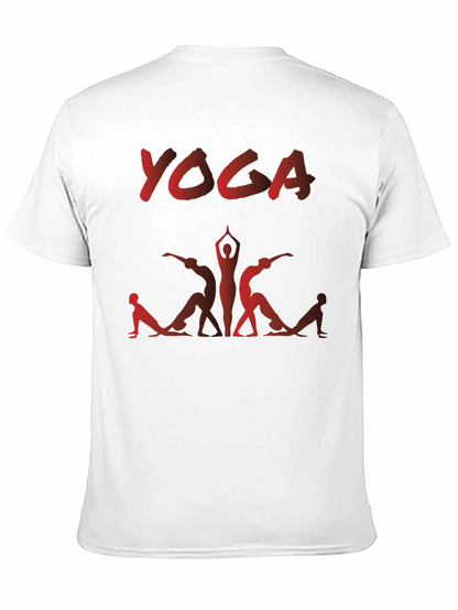 Yoga T-Shirt - Black Cotton Blend