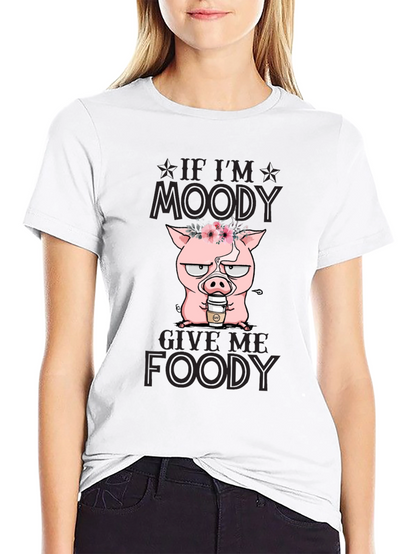 Moody Piggy Foody T-Shirt