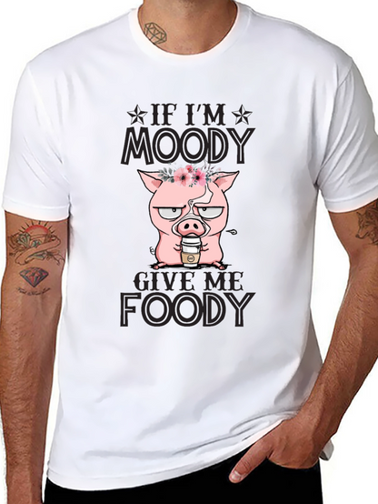 Moody Piggy Foody T-Shirt