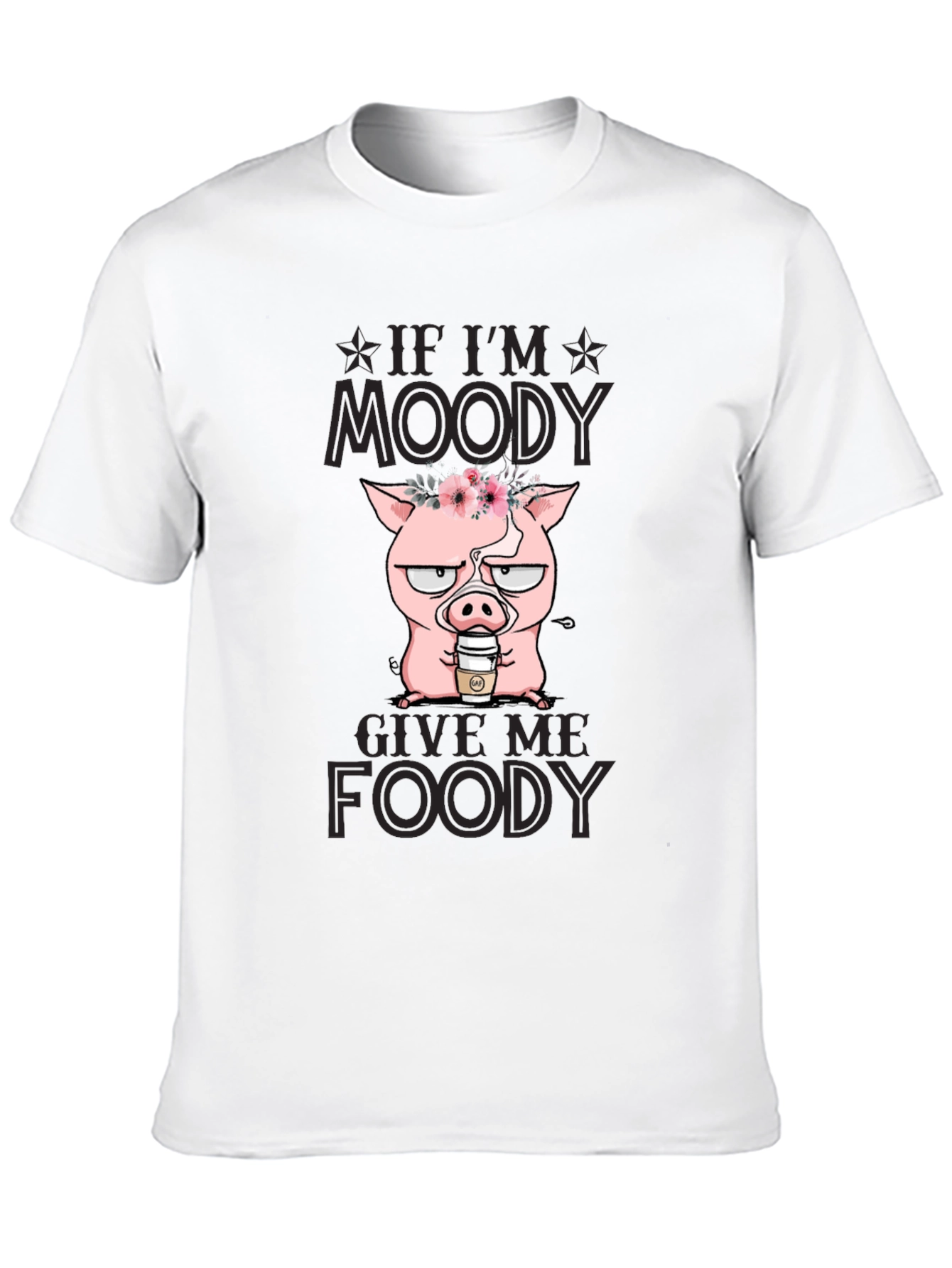 Moody Piggy Foody T-Shirt