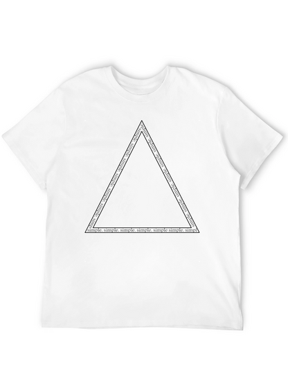 Simple Statement Black Tee