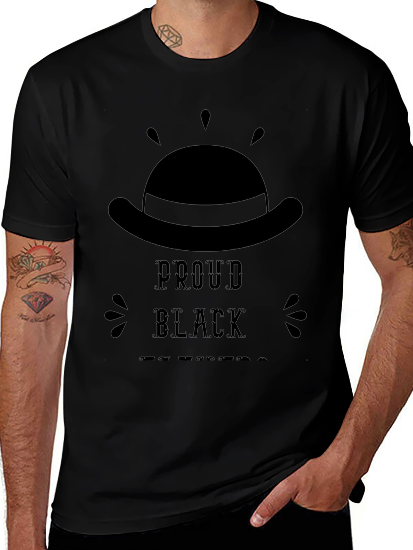Proud Black Hatter T-Shirt