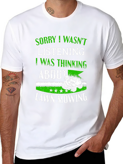 Lawn Mowing T-Shirt - Funny Gardener Gift