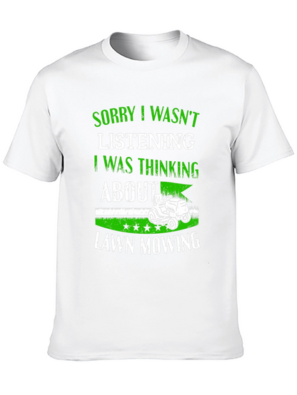 Lawn Mowing T-Shirt - Funny Gardener Gift