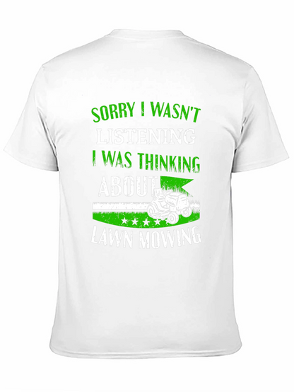 Lawn Mowing T-Shirt - Funny Gardener Gift