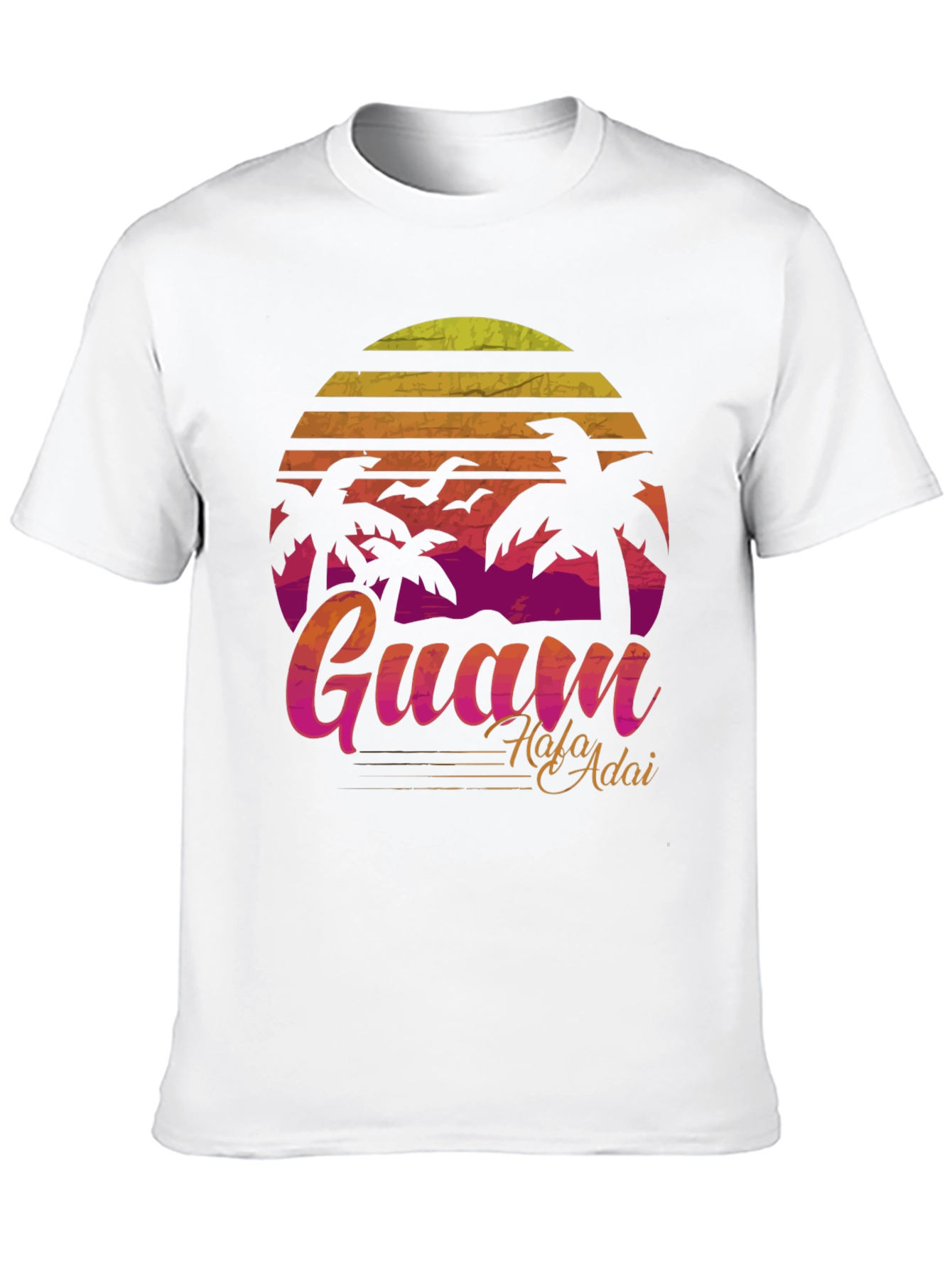 Guam Hafa Adai Sunset T-Shirt