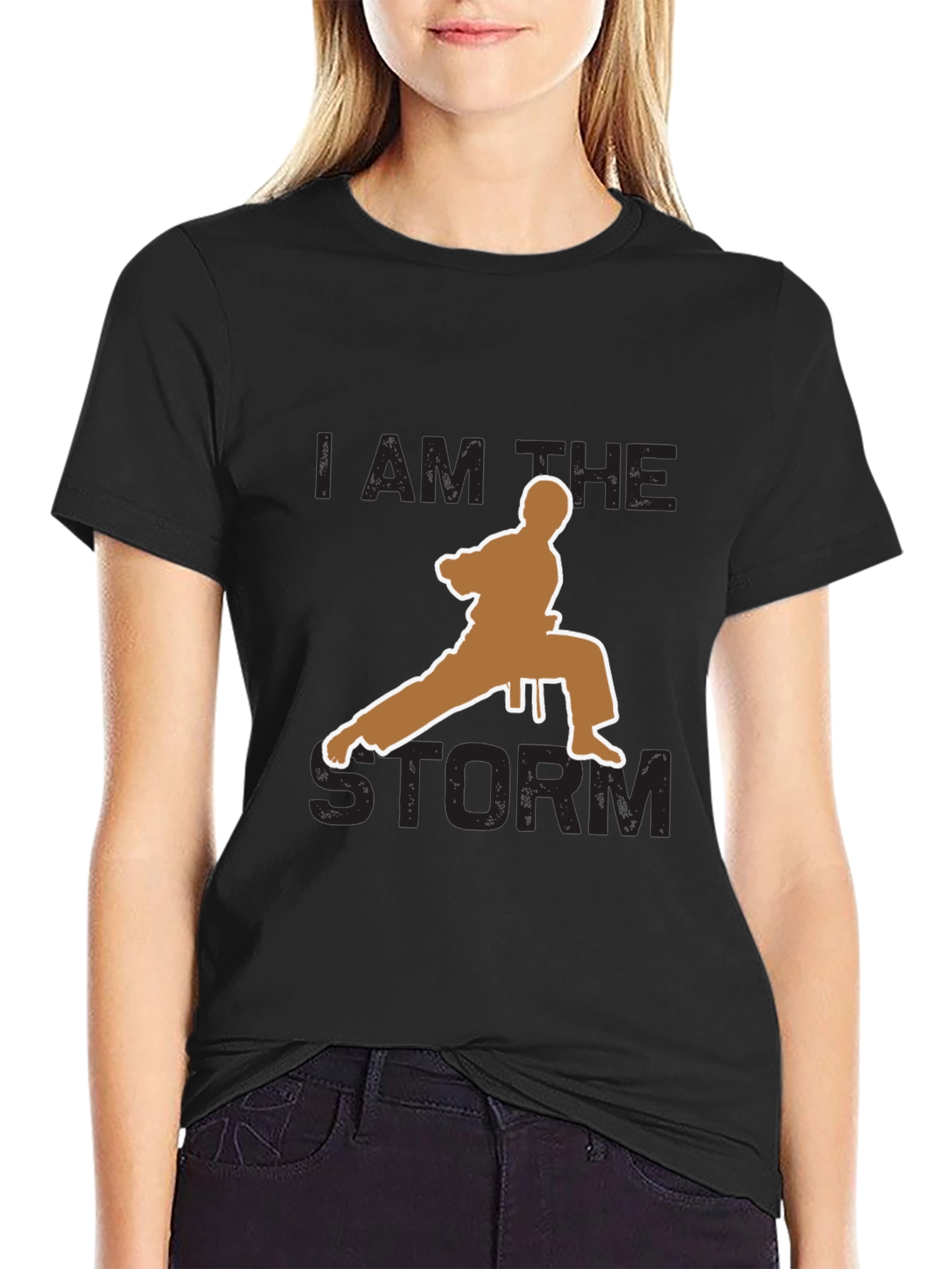 Karate Master I Am The Storm Graphic Tee