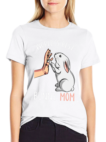Worlds Best Bunny Mom T-Shirt