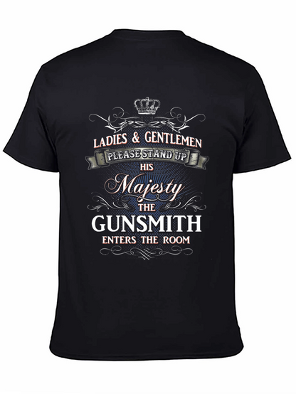 Majesty Gunsmith T-Shirt - Ladies & Gentlemen Stand Up!