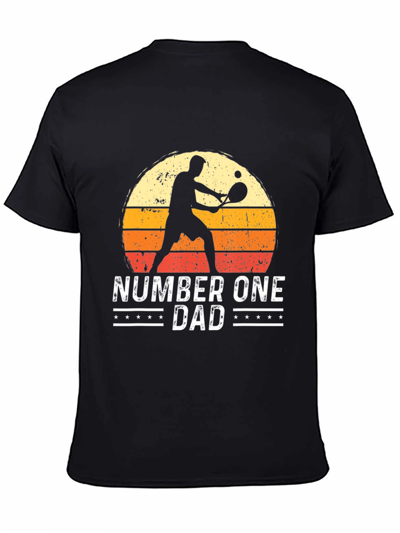 Number One Dad Tennis Graphic Tee