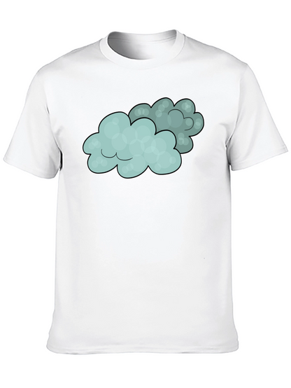 Cloud Graphic Black Tee