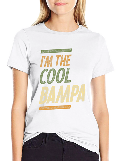 Cool Bampa T-Shirt - Fun Grandpa Tee