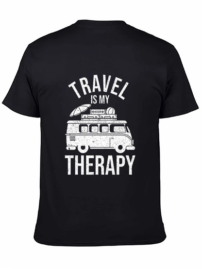 Travel Is My Therapy Graphic Tee