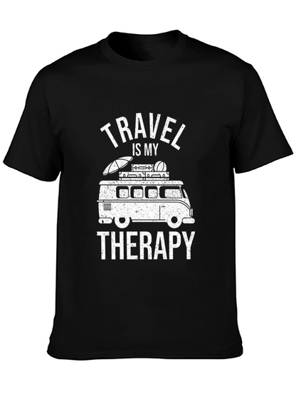 Travel Is My Therapy Graphic Tee