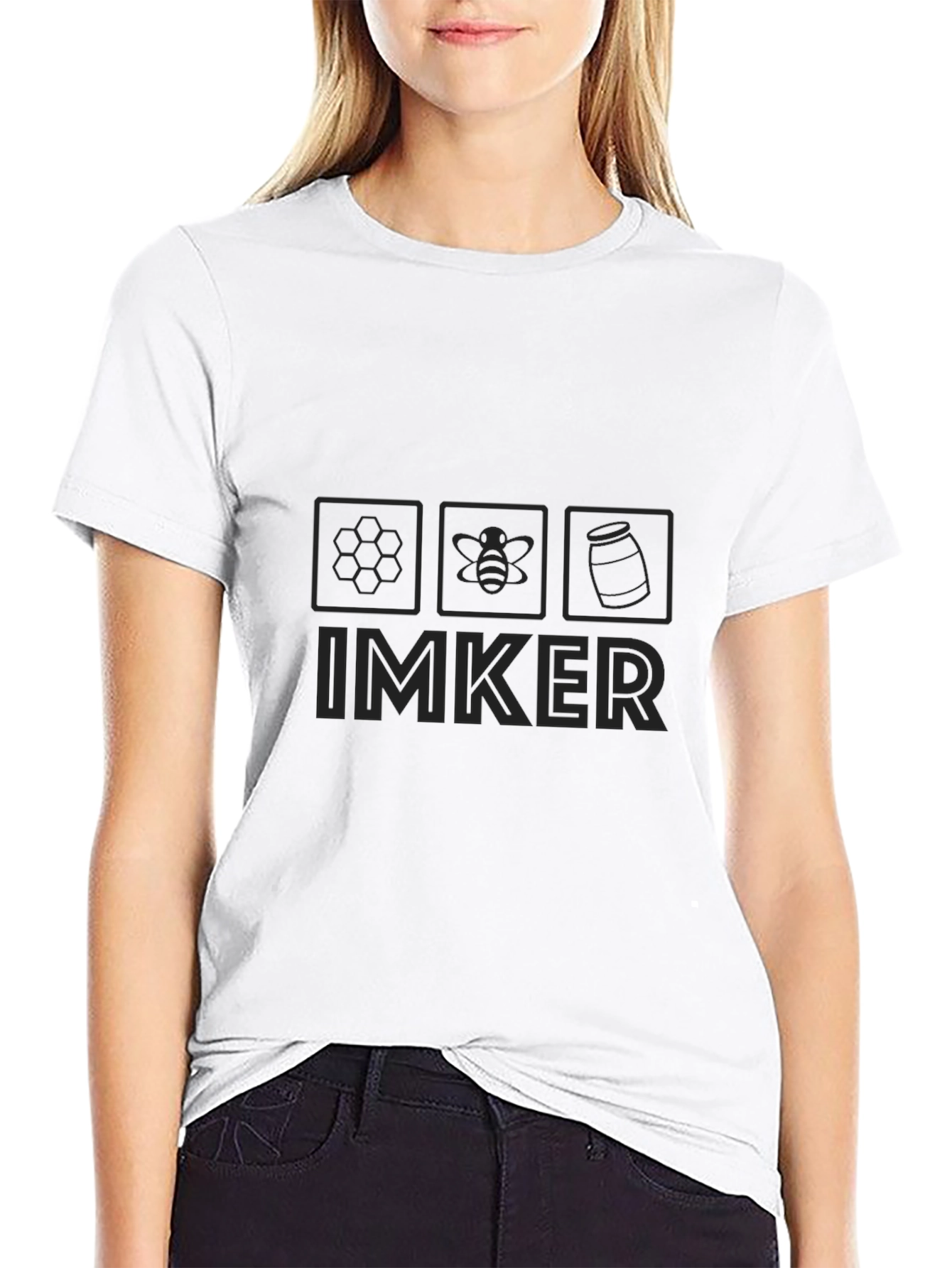 Imker Beekeeper T-Shirt Black Graphic Tee