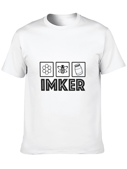 Imker Beekeeper T-Shirt Black Graphic Tee
