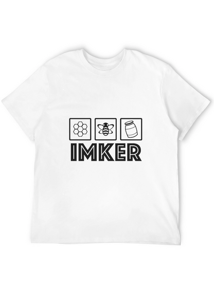 Imker Beekeeper T-Shirt Black Graphic Tee