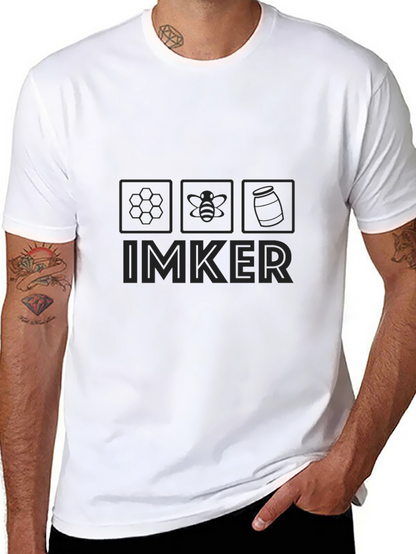 Imker Beekeeper T-Shirt Black Graphic Tee