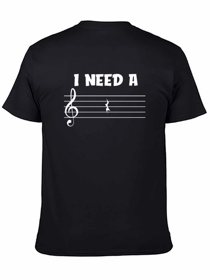 I Need a Rest T-Shirt Music Lover Shirt