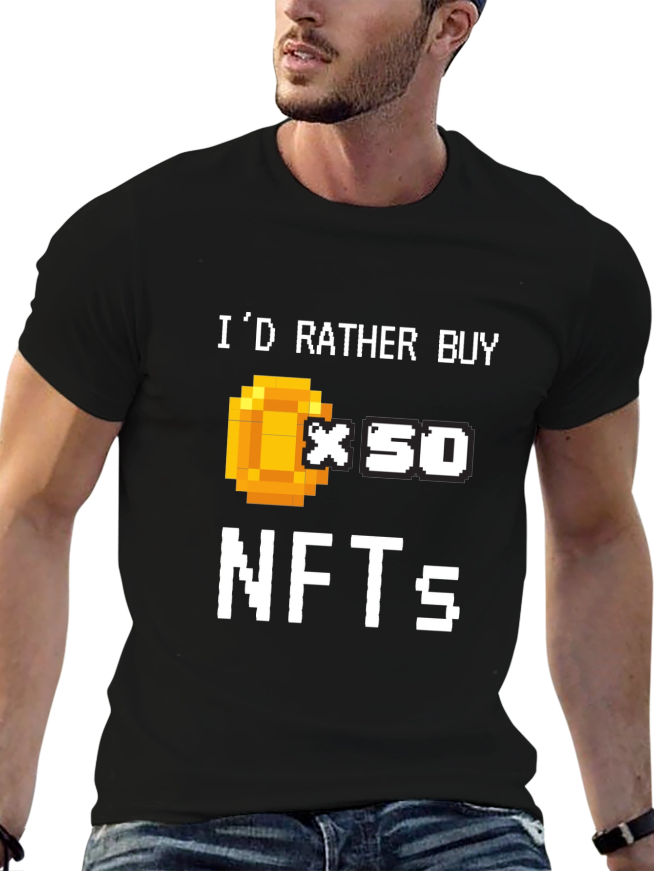 Id Rather Buy x50 NFTs T-Shirt