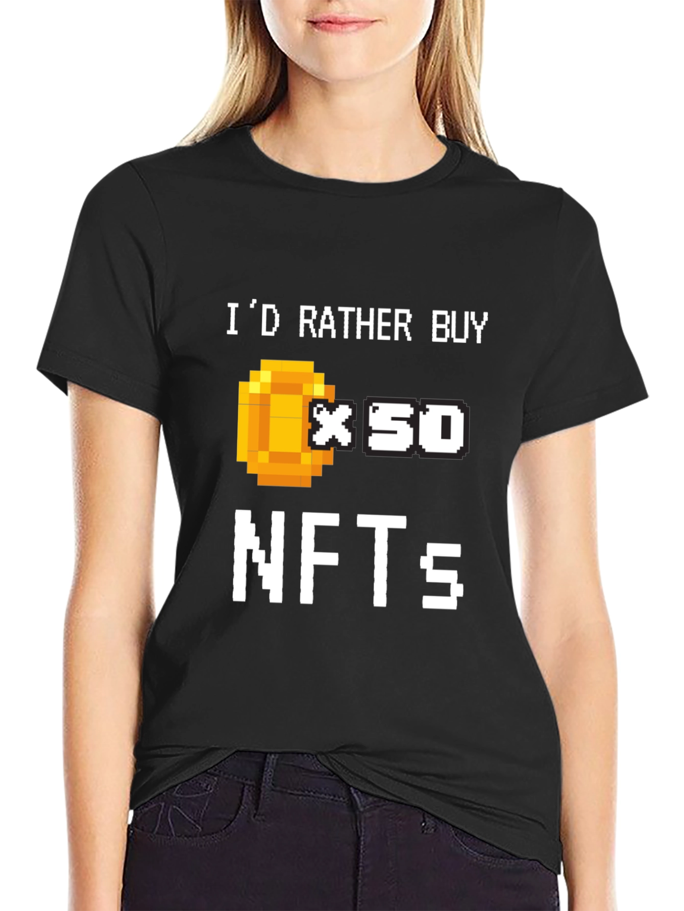 Id Rather Buy x50 NFTs T-Shirt