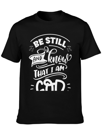 Be Still and Know God T-Shirt