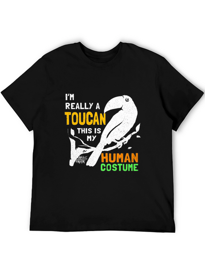 Toucan Human Costume Graphic Tee