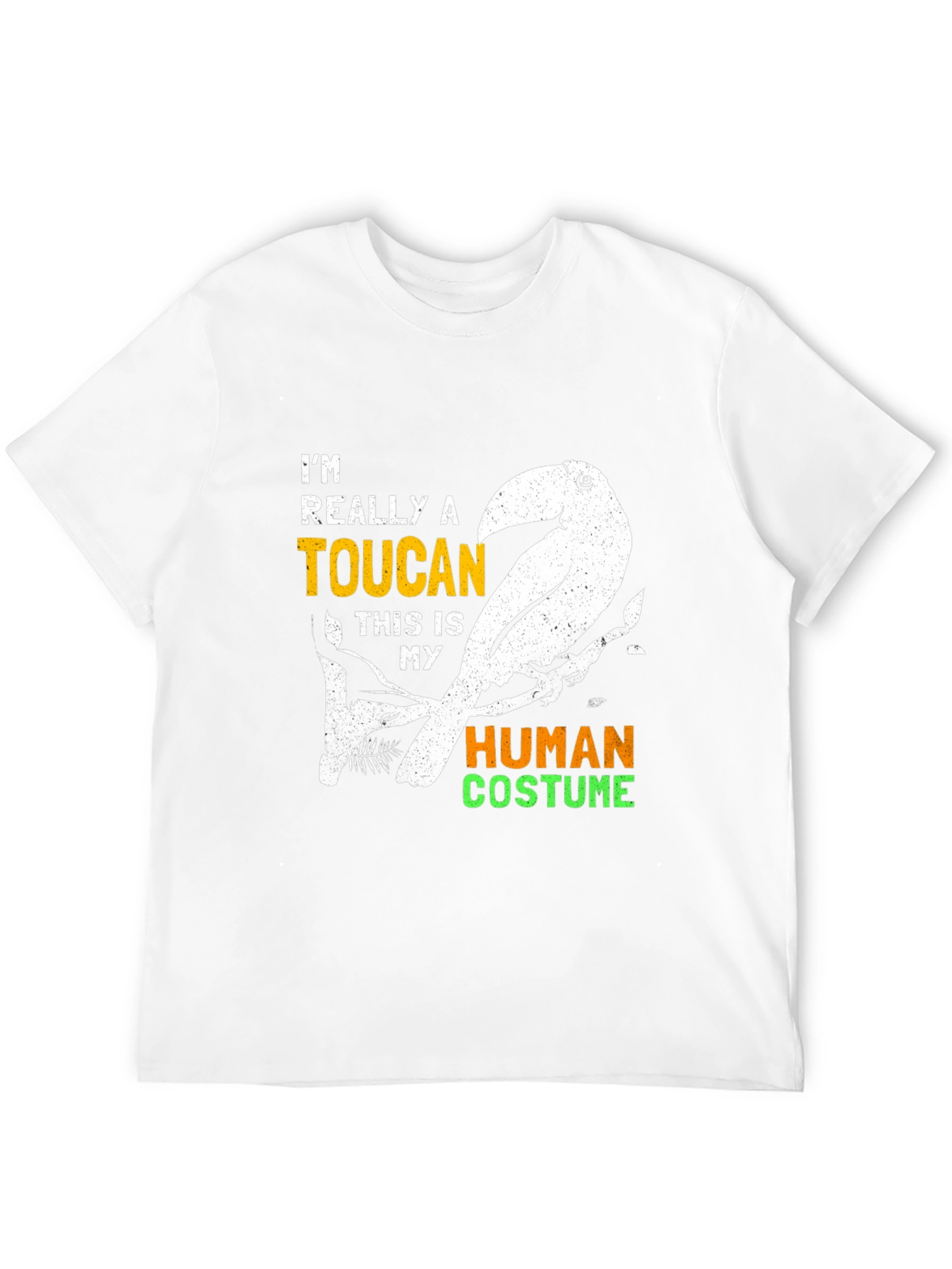 Toucan Human Costume Graphic Tee